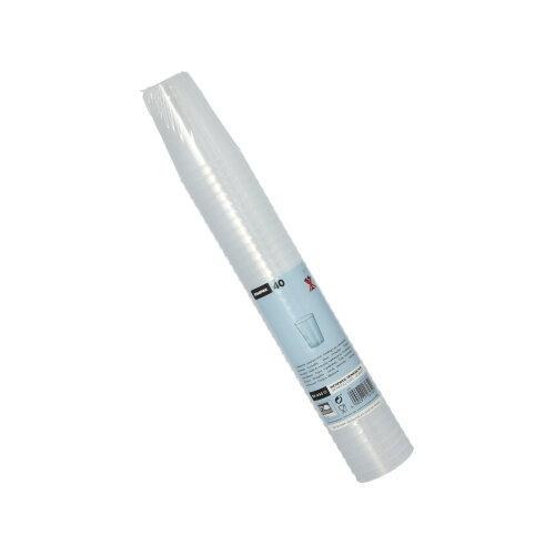 Mehrweg-Trinkbecher PP 0,1 l Ø 5,2 cm · 7,4 cm transluzent