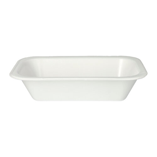 Siegelschalen, XPS 950 ml 5,6 cm x 15 cm x 24 cm weiss laminiert