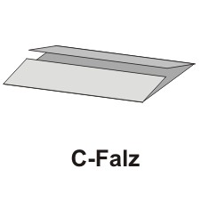 Blatt Handtuchpapier C-Falz 50 cm x 25 cm natur 1-lagig