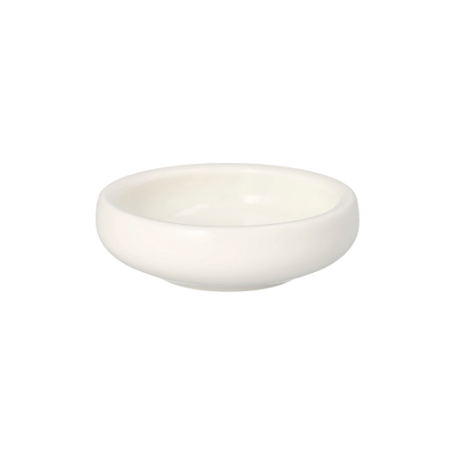 Schale Porzellan rund 80 ml Ø 9,5 cm · 2,7 cm weiss "Galba"