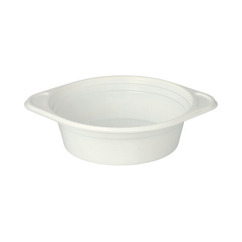 Suppenschalen, PP 500 ml Ø 15,6 cm · 4,5 cm weiss mit Anfasser