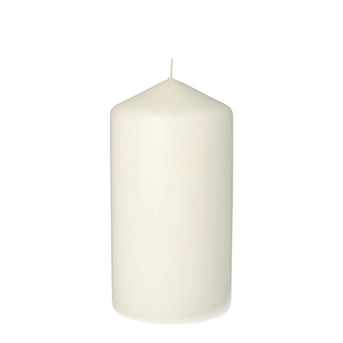 Stumpenkerze Ø 80 mm · 150 mm weiss Stumpenkerze Ø 80 mm · 150 mm weiss