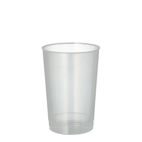 Mehrweg-Trinkbecher PP 0,2 l Ø 6,8 cm · 9,8 cm transluzent