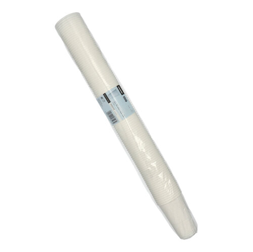Trinkbecher, PP 0,3 l Ø 7,8 cm · 11,3 cm weiss