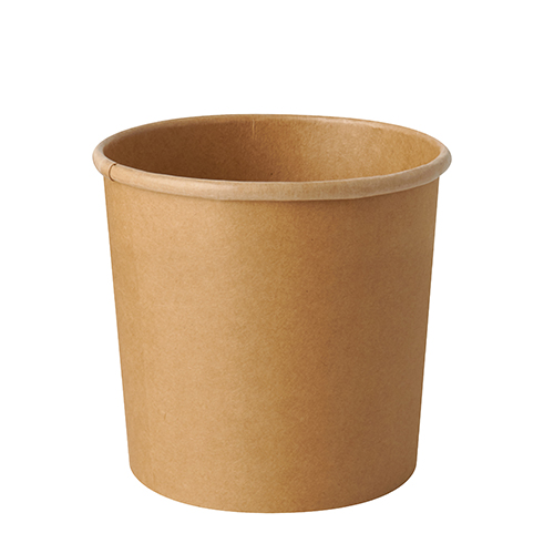 Suppenbecher, Pappe "pure" 760 ml Ø 11,5 cm · 11 cm braun