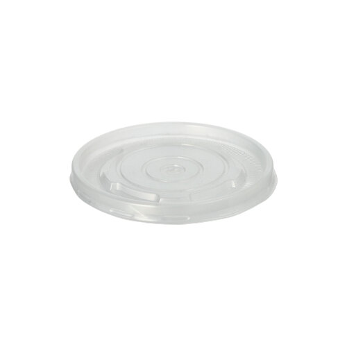 Deckel für Suppenbecher, PP rund Ø 9,8 cm · 1 cm transparent
