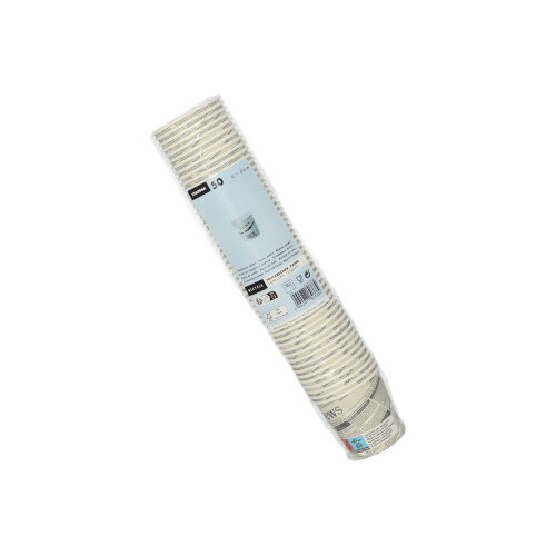 Trinkbecher, Pappe "To Go" 0,1 l Ø 6,3 cm · 6 cm "Newsprint"