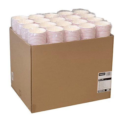 Eisbecher, Pappe 250 ml Ø 9,5 cm · 6,2 cm rosa "Icelove"