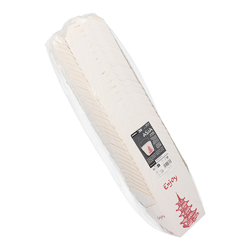Snackboxen mit Henkel "ASIA" eckig 950 ml 10,9 cm x 8,9 cm x 6,8 cm "Temple"