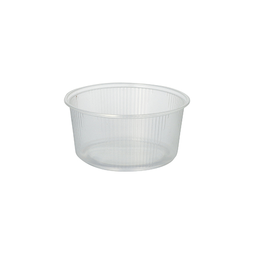 Verpackungsbecher, PP rund 250 ml Ø 10,1 cm · 5 cm transparent
