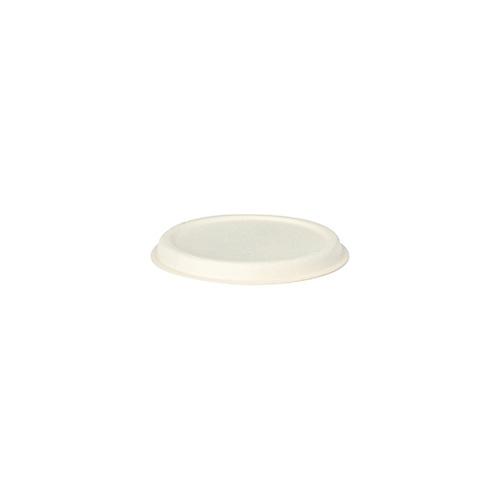 Deckel für Dressingschalen Zuckerrohr "pure" Ø 6 cm weiss