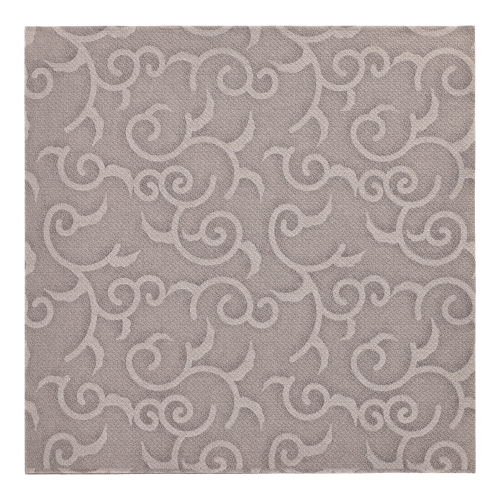 Servietten "ROYAL Collection" 1/4-Falz 40 cm x 40 cm grau "Casali"