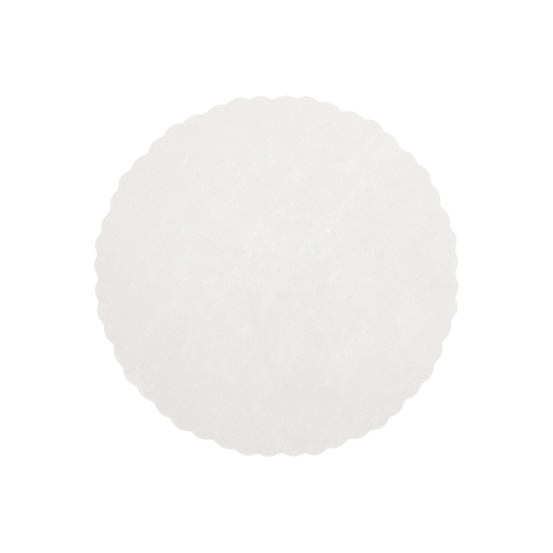 Trennpapiere für Burger Patties Ø 13 cm weiss