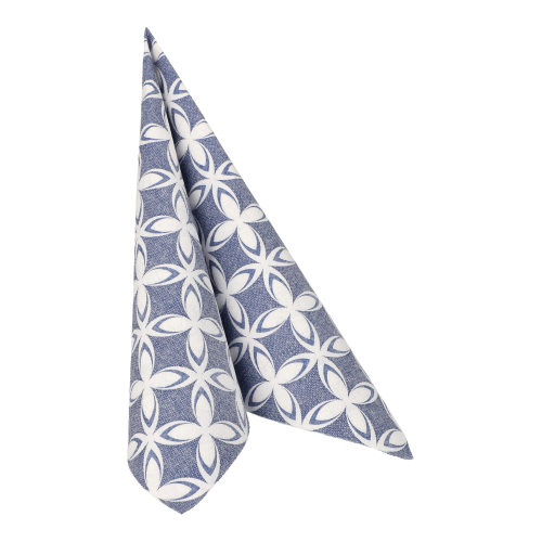 Servietten "ROYAL Collection" 1/4-Falz 40 cm x 40 cm "Delft"