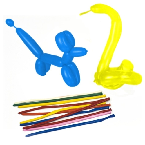 Modellierballons 140 cm farbig sortiert "Maxi"