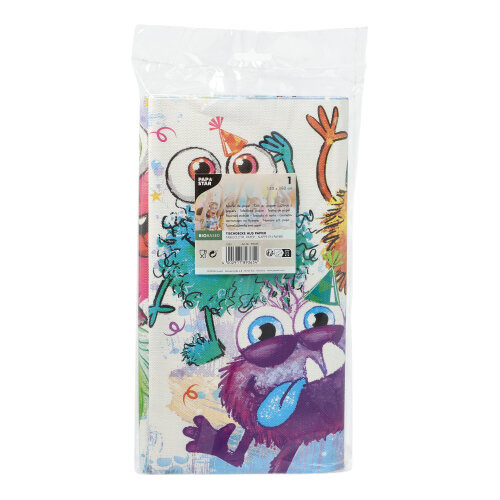 Tischdecke, Papier 120 cm x 180 cm "Funny Monsters"