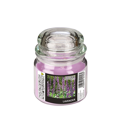 "GALA" Bonbonglas mit Wachsfüllung, MAXI Ø 90 mm · 120 mm violett - Lavender