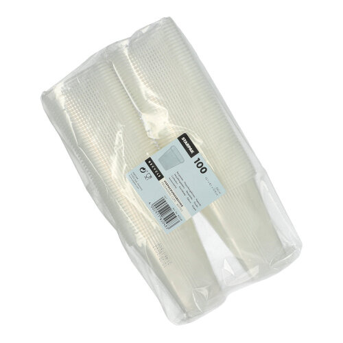 Verpackungsbecher, PP eckig 500 ml 10,1 cm x 8,1 cm x 10,8 cm transparent