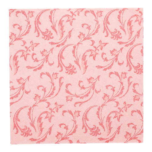 Servietten "ROYAL Collection" 1/4-Falz 40 cm x 40 cm rot "Damascato"
