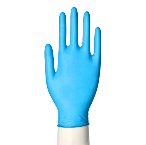 "Medi-Inn® PS" Handschuhe, Latex puderfrei blau "Blue Grip" Größe M