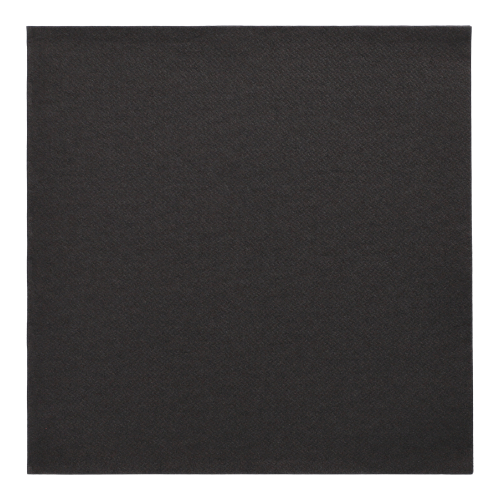 Servietten "ROYAL Collection" 1/4-Falz 40 cm x 40 cm tiefschwarz
