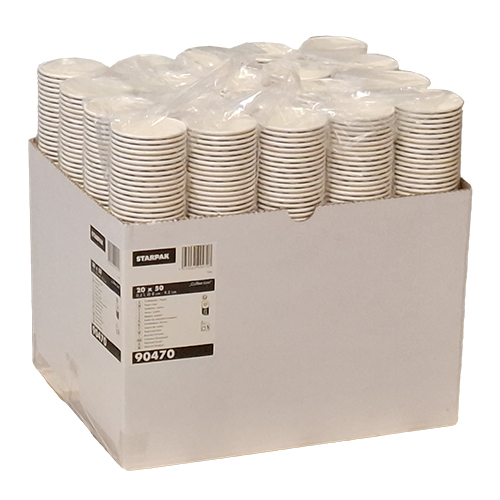 Trinkbecher, Pappe 0,2 l Ø 8 cm · 9,2 cm "Coffee Line"