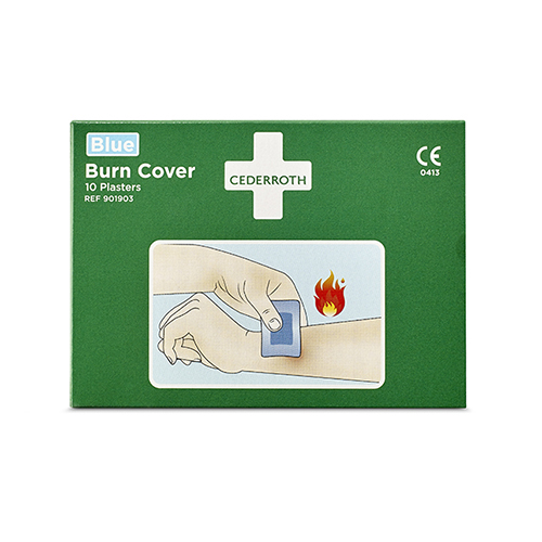 "Cederroth" Burn Cover, Hydrogelplaster 74 mm x 45 mm