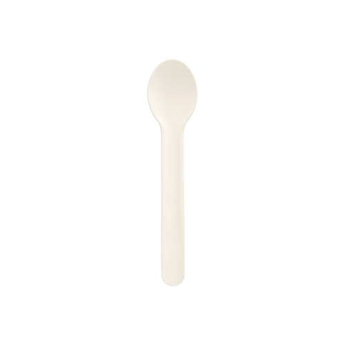 Kaffeelöffel, Papier "pure" 13 cm weiss