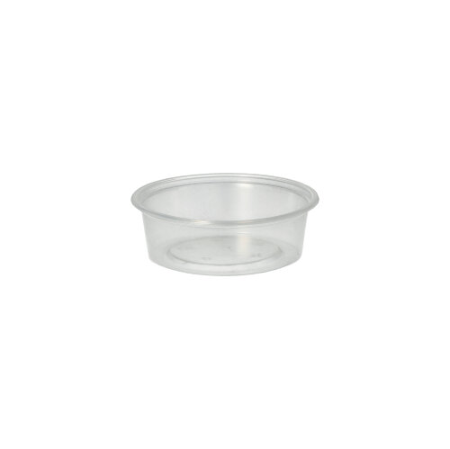 Dressingbecher, PP 50 ml Ø 7,1 cm · 2,4 cm transparent