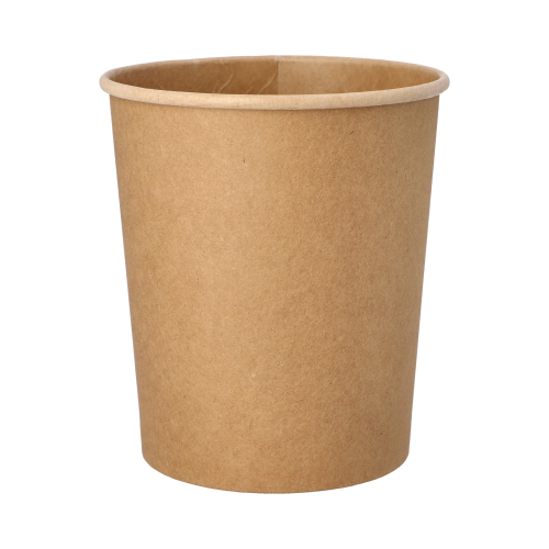 Suppenbecher, Pappe 940 ml Ø 11,5 cm · 13 cm braun