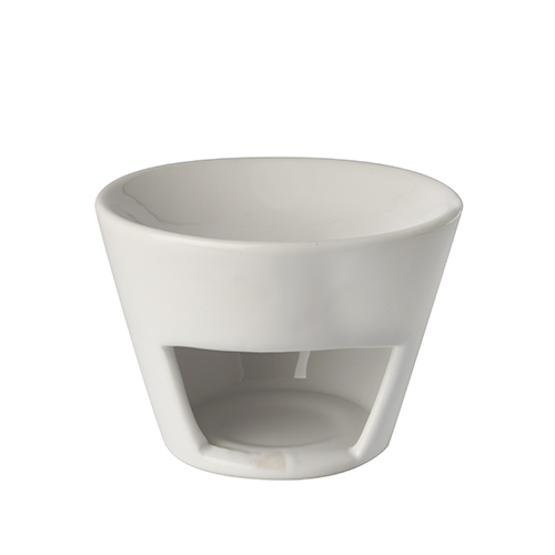 "GALA" Duft Lampe, Keramik Ø 11 cm · 8 cm weiss
