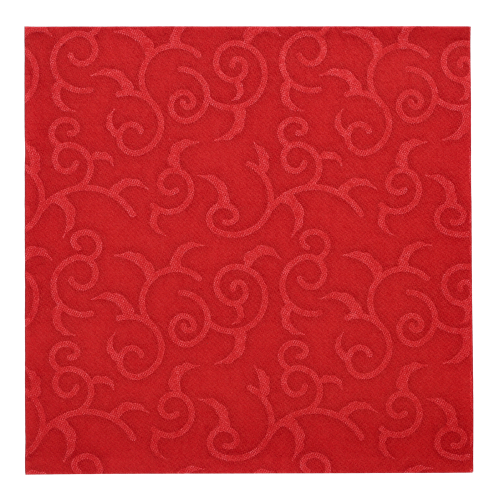 Servietten "ROYAL Collection" 1/4-Falz 40 cm x 40 cm bordeaux "Casali"