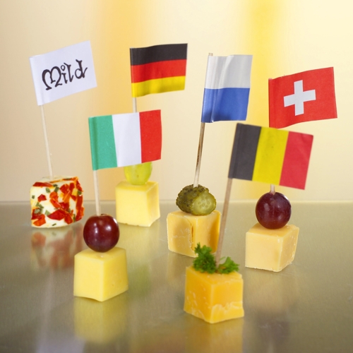Deko-Picker 8 cm "Frankreich"