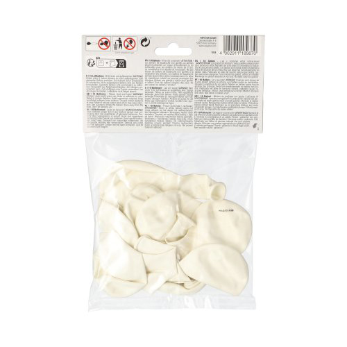 Luftballons Ø 25 cm weiss