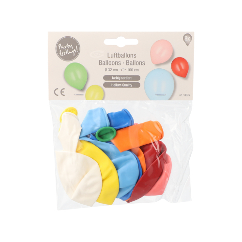 Luftballons Ø 32 cm farbig sortiert