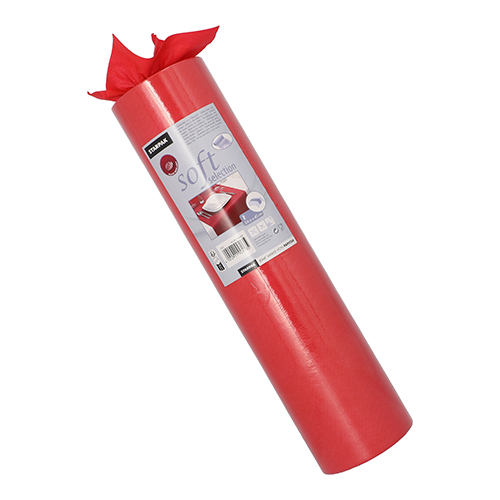 Tischläufer, stoffähnlich, Vlies "soft selection" 24 m x 40 cm rot
