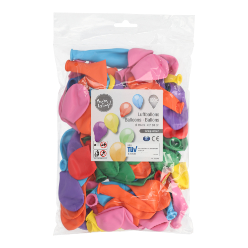 Luftballons Ø 19 cm farbig sortiert