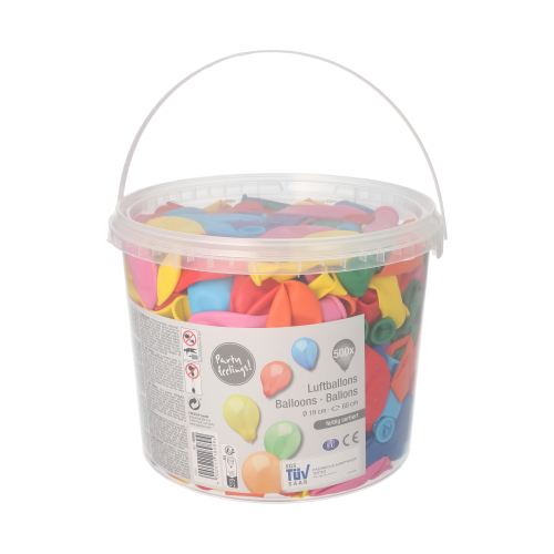 Luftballons Ø 19 cm farbig sortiert in Dose
