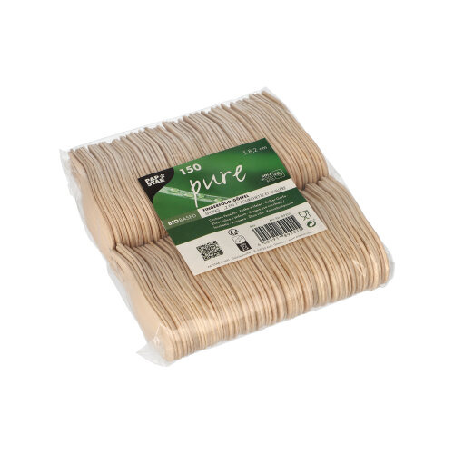 Fingerfood - Göffel, Holz "pure" 8,2 cm