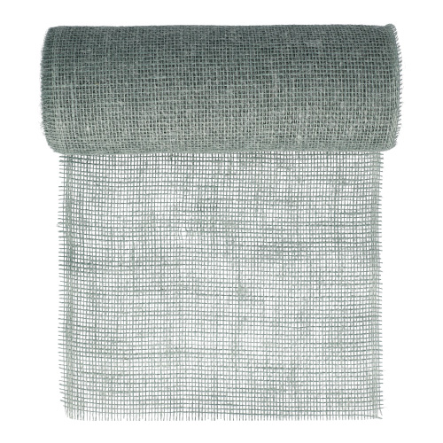 Dekoband Jute 10 m x 30 cm jadegrün