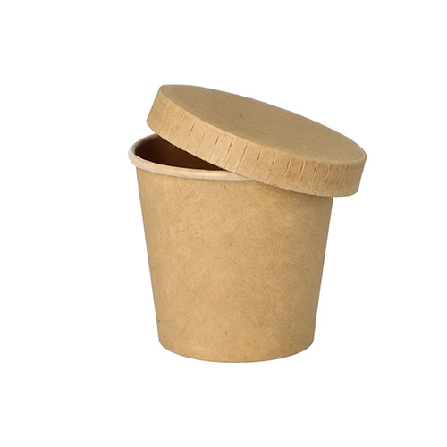 Portionsbecher, Pappe 90 ml Ø 6 cm · 5,8 cm braun