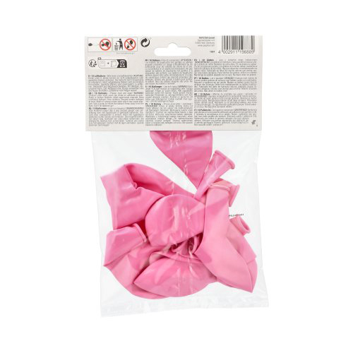 Luftballons Ø 25 cm rosa