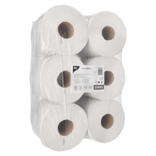 Universalrollen Ø 19 cm · 300 m x 19 cm "Mikroprägung" Handtuchrollen, Innenauszug