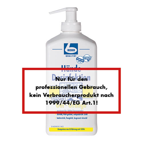 "Dr. Becher" Hände Desinfektion 500 ml Orange Gel