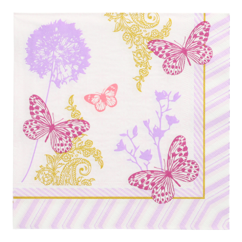 Servietten, 3-lagig 1/4-Falz 40 cm x 40 cm "Charlene"