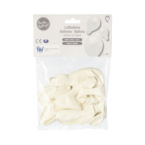 Luftballons Ø 25 cm weiss