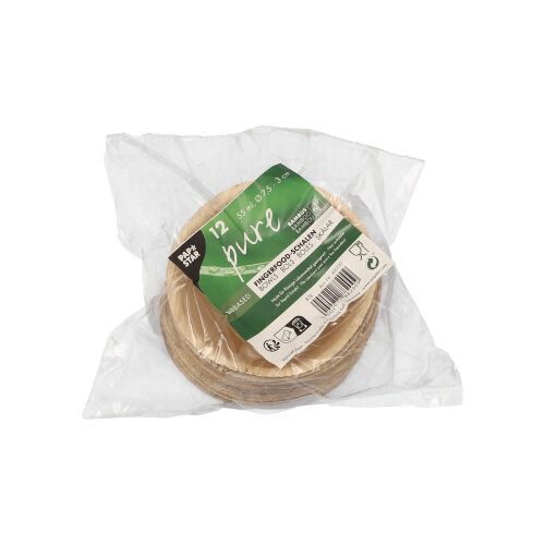 Fingerfood - Schalen, Bambus "pure" rund 55 ml Ø 7,5 cm · 3 cm