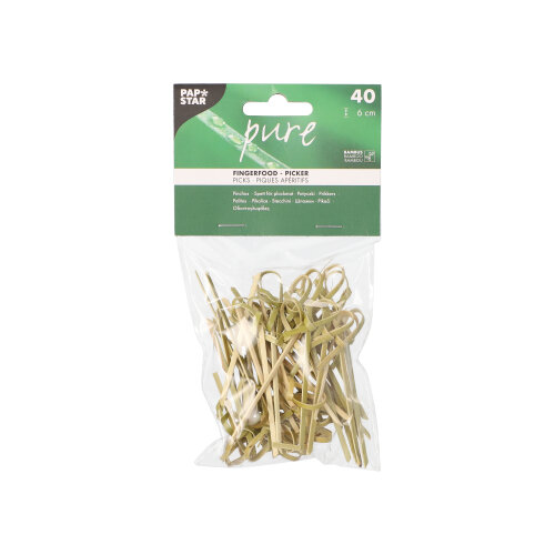 Fingerfood - Picker "pure" 6 cm "Knoten"