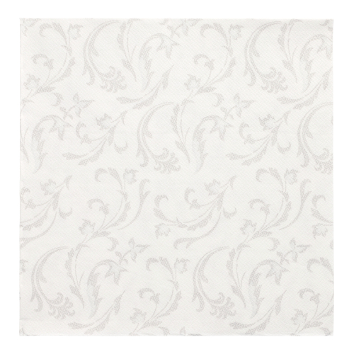 Servietten "ROYAL Collection" 1/4-Falz 40 cm x 40 cm weiss "Damascato"