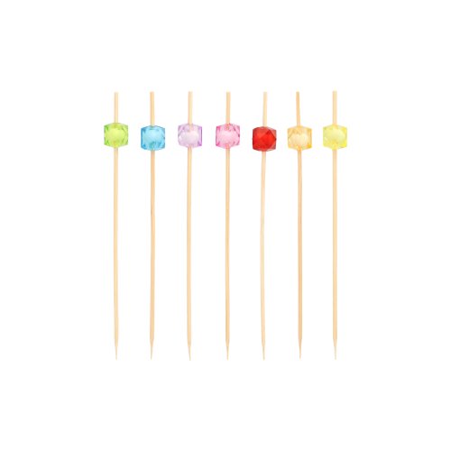 Fingerfood - Picker 12 cm farbig sortiert "Square"
